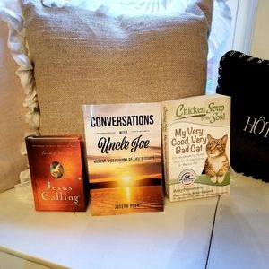 3 Preloved heartwarming books for the soul.